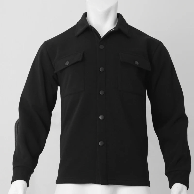 2024 Cross Border Winter New Men's Fleece Jacket Fashion Casual Jacket - Chrissy's Eye