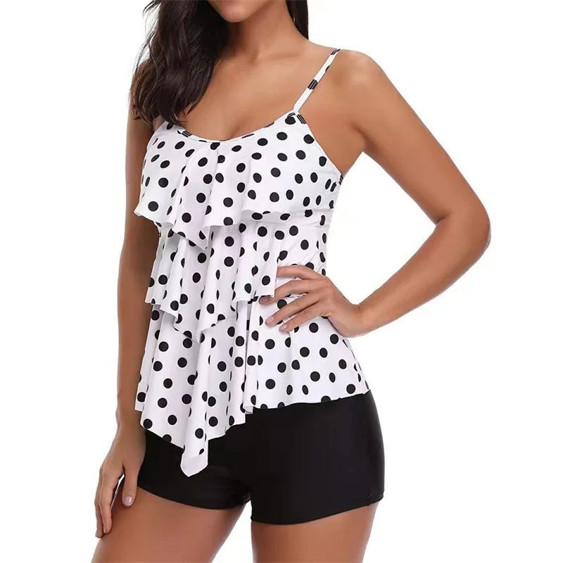 Swimwear For Women Plus Size Bikinis Sets Sexy Bikini Wave Solid Cup Split Cover-up Swimsuit Bathing Suit Women's Swimsuit 2023 - Chrissy's Eye