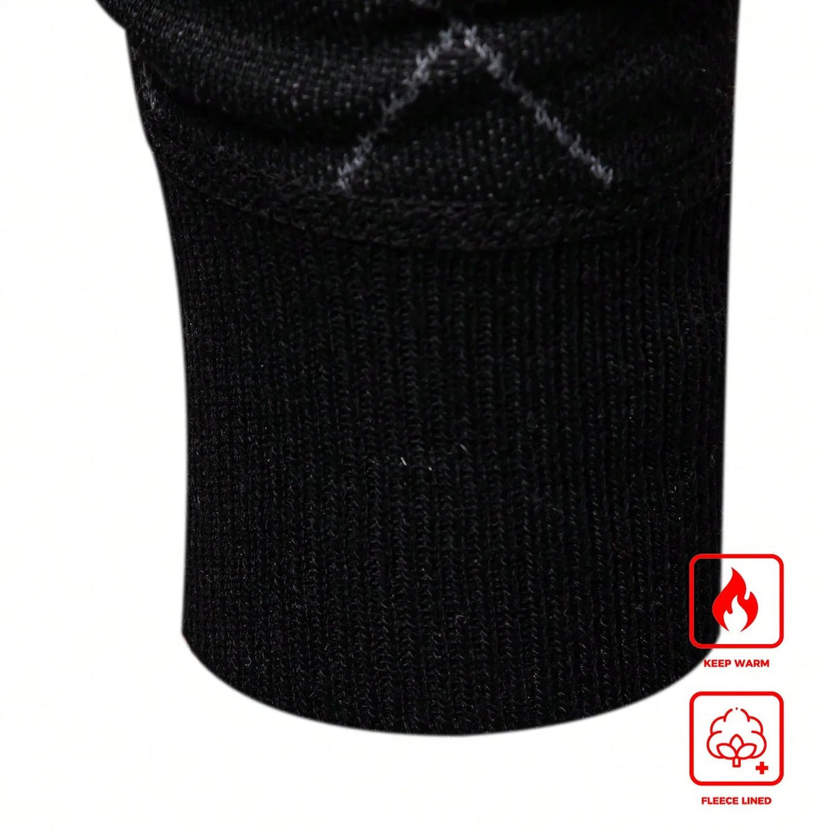 New Fashion Mens Knit Sweater American Half Zip Fleeced Knitwear Men's Stand Collar Casual Sweaters Pullovers - Chrissy's Eye