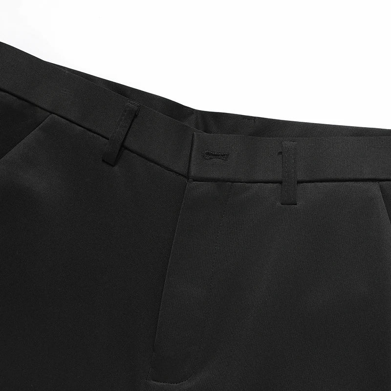 29-42 Men's Summer Pants Thin Straight Stretch Casual Pants with No Trace No Ironing Fabric Silky and Cool Feeling - Chrissy's Eye