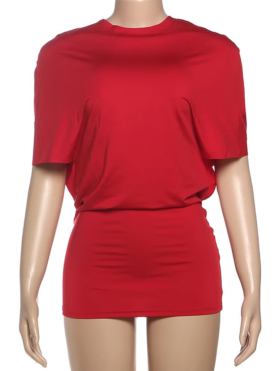 Sexy Backless Mini Dress Women - Chrissy's Eye