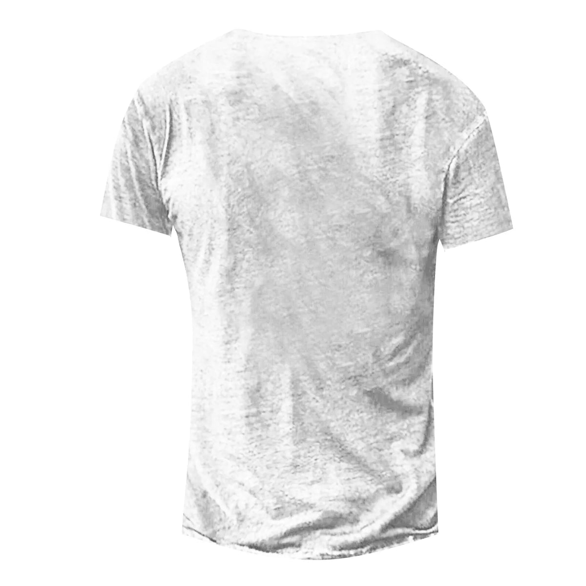 Men'S Short Sleeve T-Shirt Vintage Trend Graphic And Embroidered T-Shirt Drawstring Tie Classic Basic All-Match Tops - Chrissy's Eye