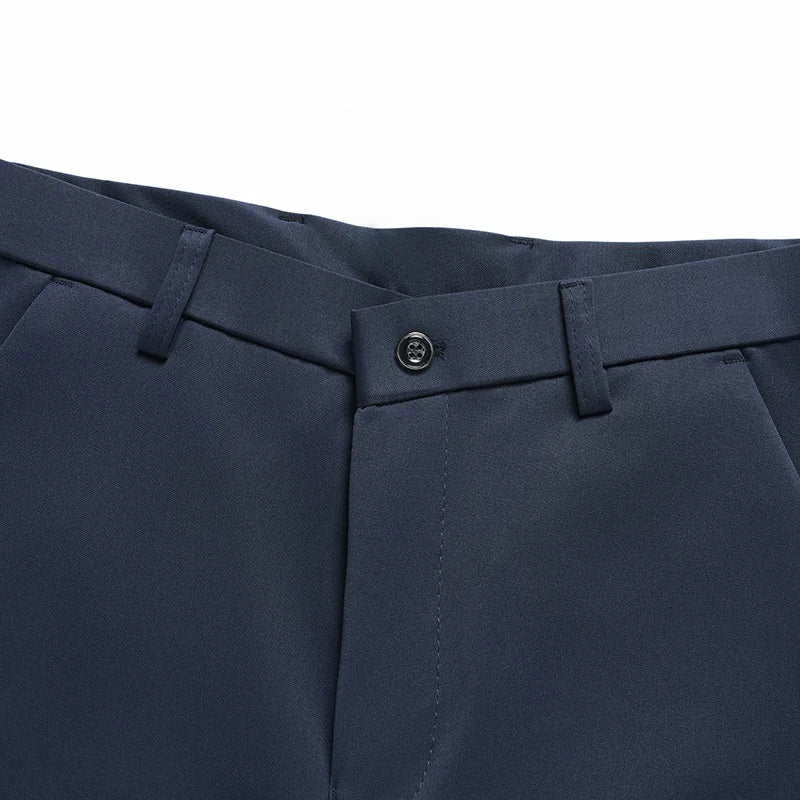 29-42 Men's Summer Pants Thin Straight Stretch Casual Pants with No Trace No Ironing Fabric Silky and Cool Feeling - Chrissy's Eye