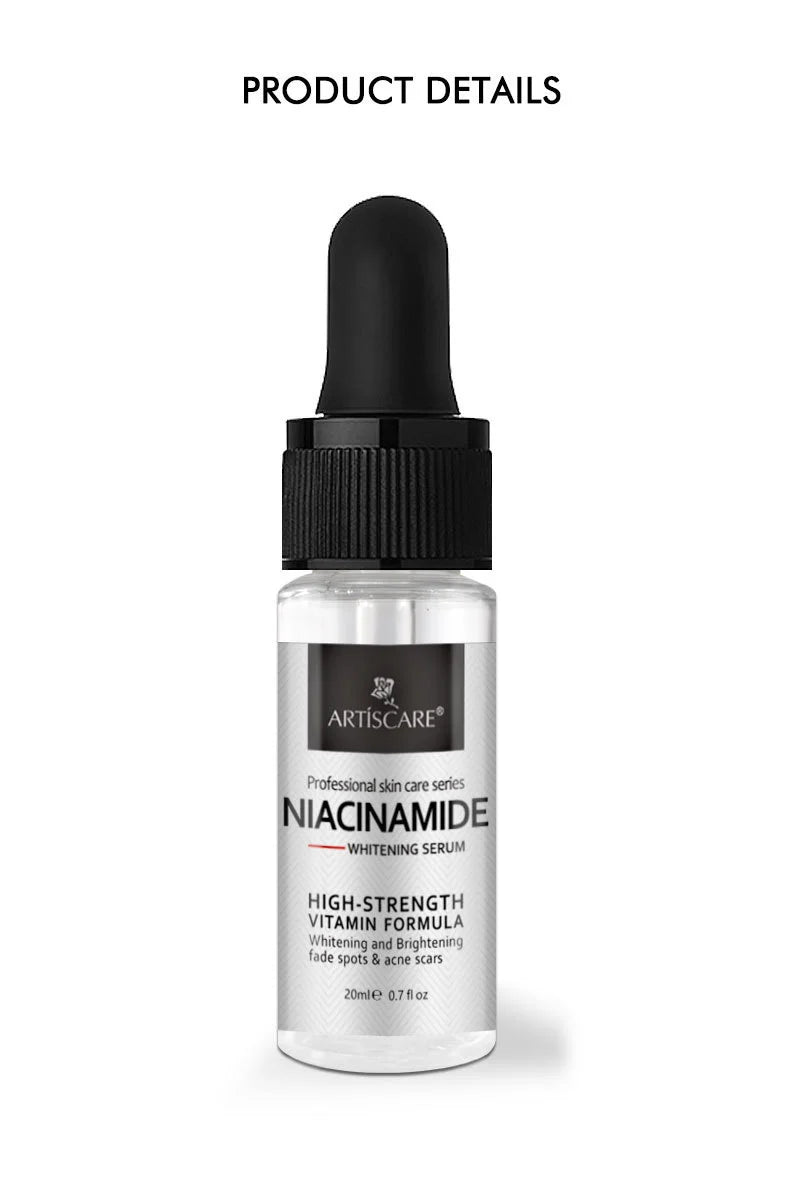 ARTISCARE Nicotinamide + Platinum + 24k Gold Six Peptides Serum 3pcs Moisturizing Smoothing Essence for Face Care - Chrissy's Eye