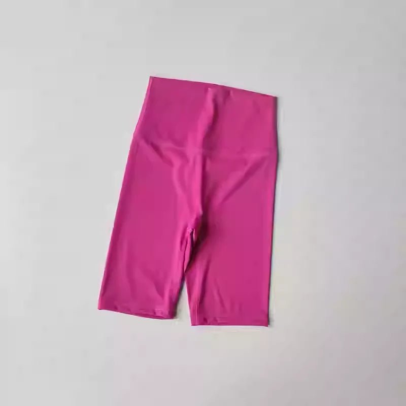 High Waist Women's Yoga Shorts Breathable Elastic Gym Sports Short Leggings Running Fitness High-End Naked Feeling Gym Shorts - Chrissy's Eye