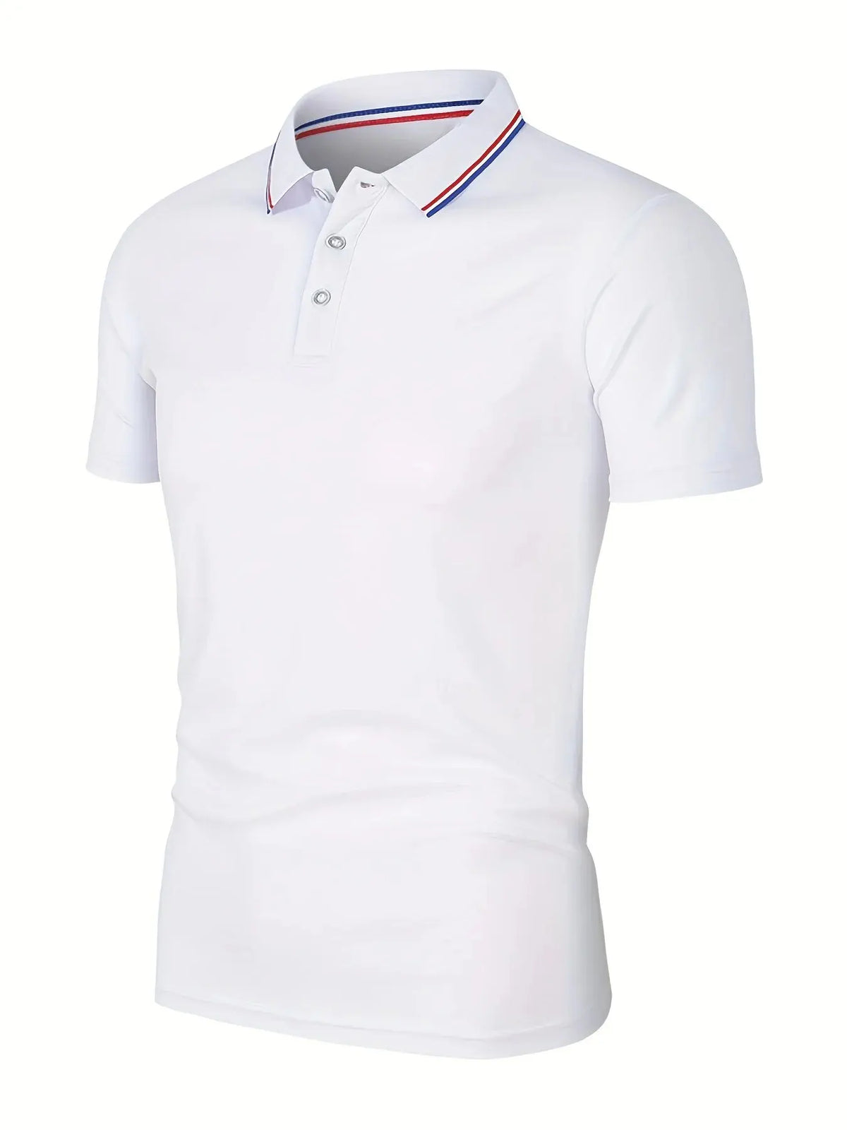 Men's Summer Casual Breathable Comfortable Polo Shirt Men's Solid Color High Quality Short Sleeve T-Shirt - Chrissy's Eye