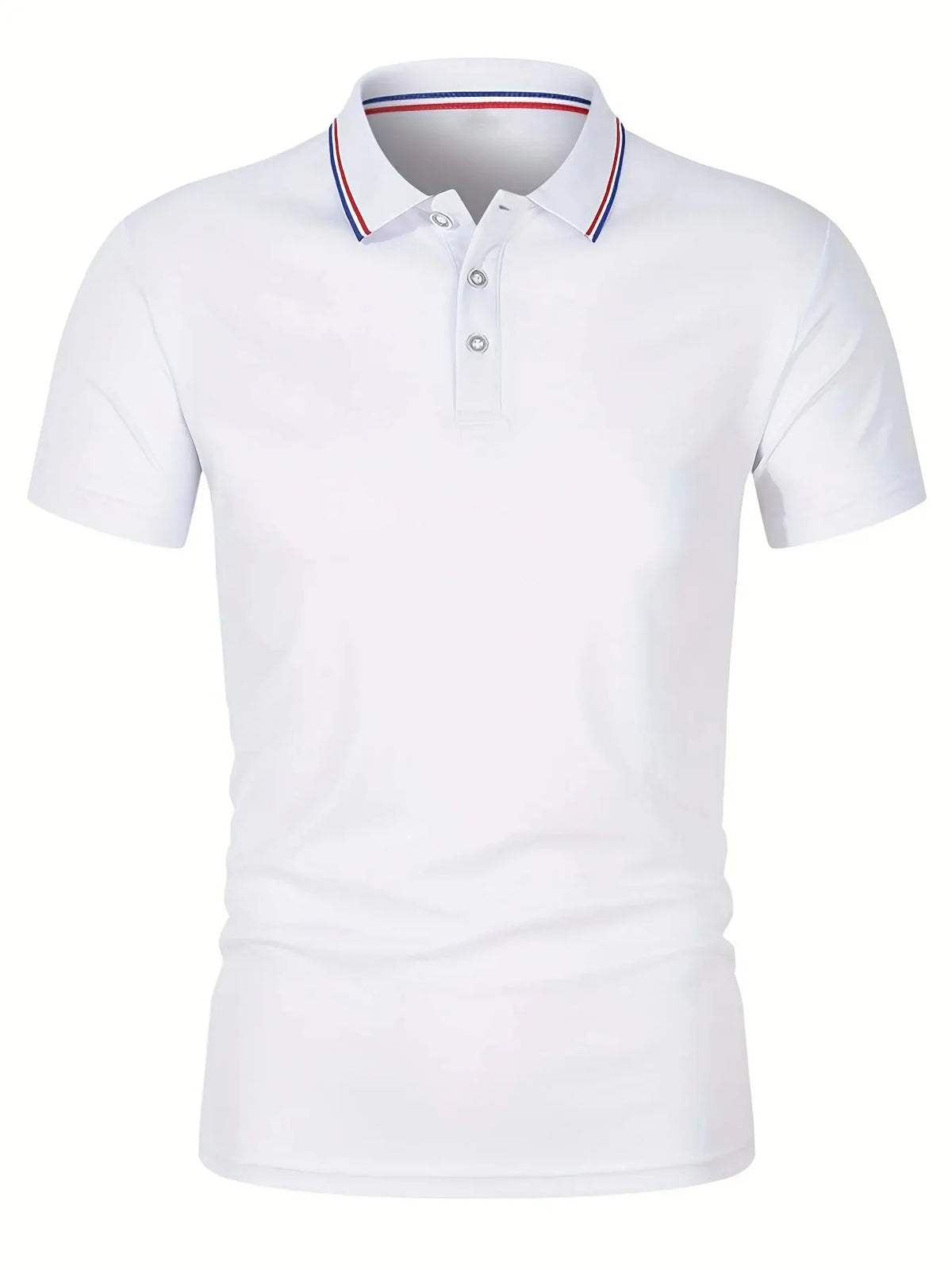 Men's Summer Casual Breathable Comfortable Polo Shirt Men's Solid Color High Quality Short Sleeve T-Shirt - Chrissy's Eye