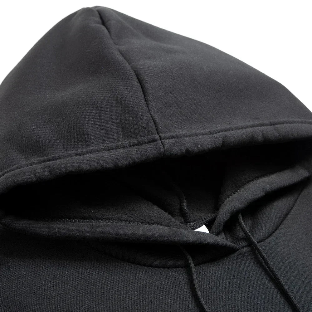 2025 letter printed sportswear set men's hooded sweatshirt long pants set spring and autumn winter warm suit - Chrissy's Eye