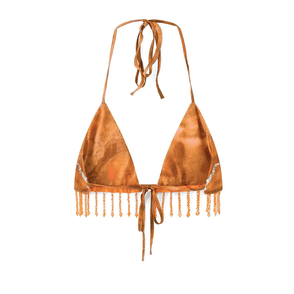 2025 Summer New Women's Fashion Design European and American Style Bikini Half Skirt Tassel Two Piece Set - Chrissy's Eye