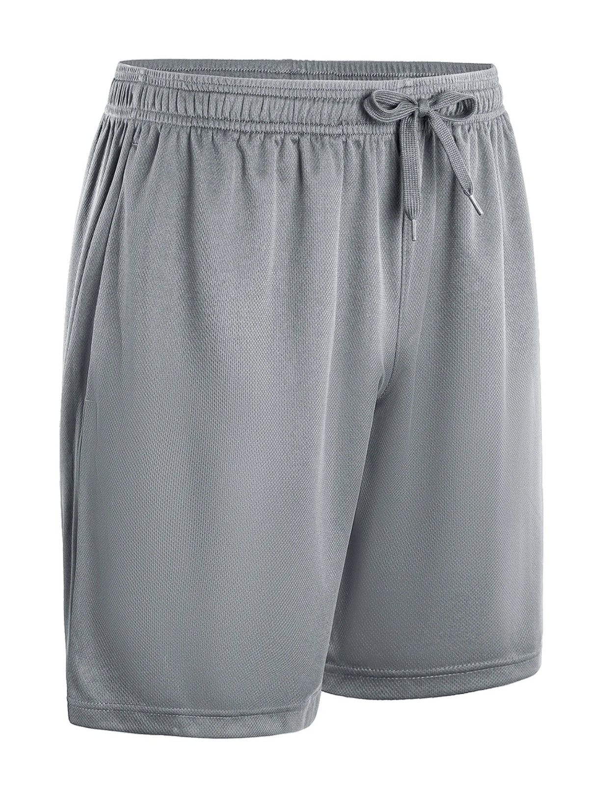 Five Piece Men's Casual Shorts With Drawstring Waistband Breathable Polyester Athletic Fit For Spring And Summer - Chrissy's Eye