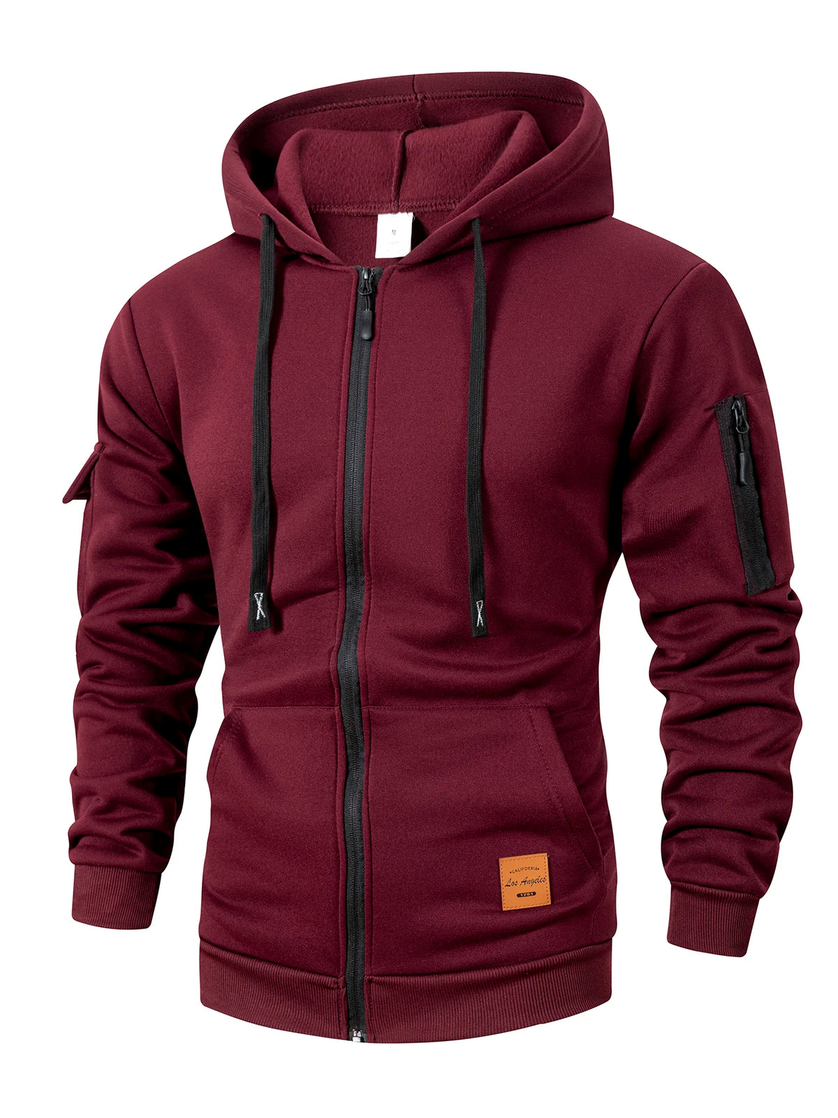 2025 New Autumn Men Sweatshirts Long Sleeve Jacket Hoodie Zipper Closure Jacket Male Hoodies Sweatshirt Slim Fit Male Clothing - Chrissy's Eye