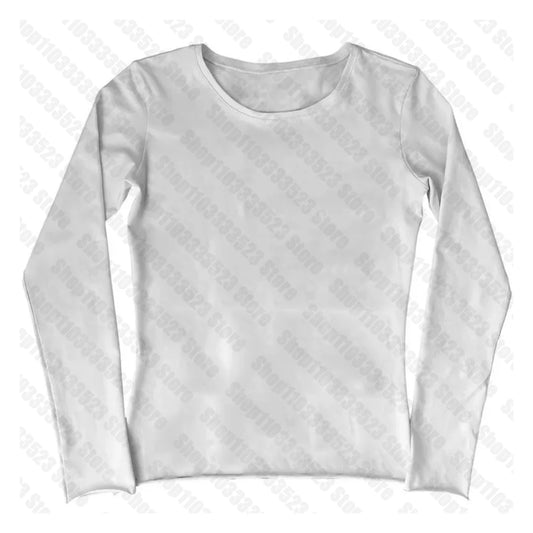 Punk Girl Harajuku Graphic Long-sleeve T-shirts Fashion Y2k Sexy Long-sleeve Tops Emo girls Print Long-sleeve Tees 2000s Clothes - Chrissy's Eye