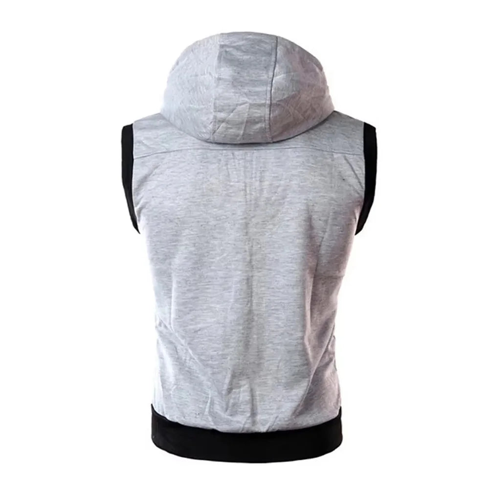 Spring Sweater Vest Men's No Sleeve Retro Casual Knitted Pullover Men Wild Slim Knitting Sweaters Mens Clothes - Chrissy's Eye