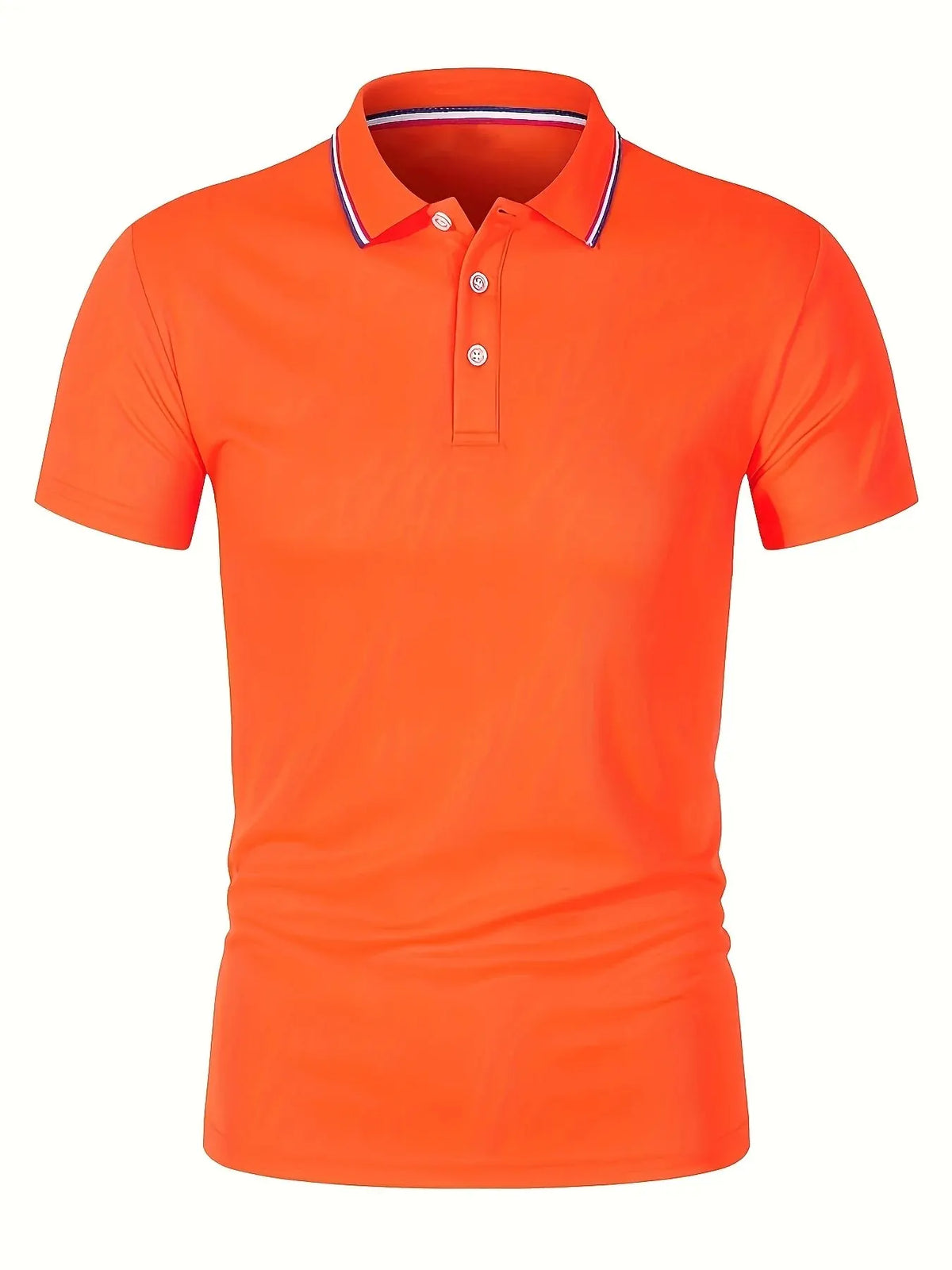 Men's Summer Casual Breathable Comfortable Polo Shirt Men's Solid Color High Quality Short Sleeve T-Shirt - Chrissy's Eye