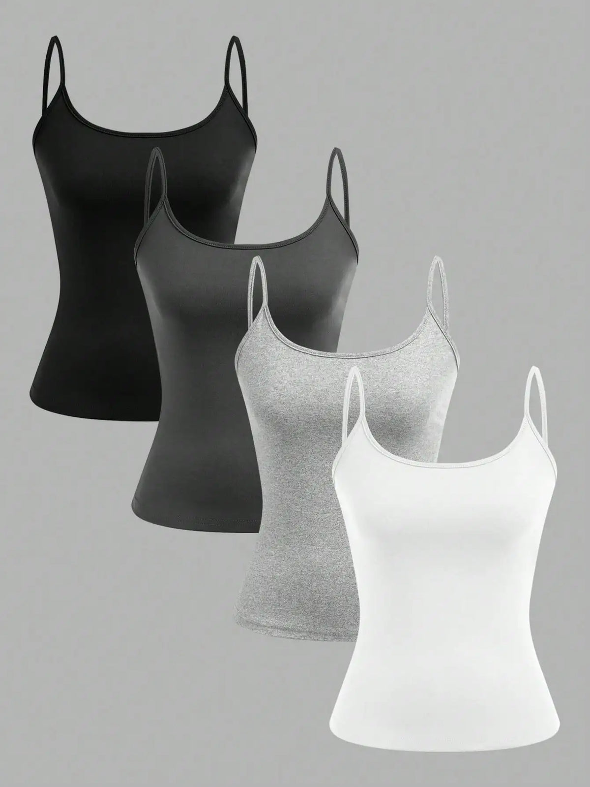 4 pcs basic tank tops - Chrissy's Eye