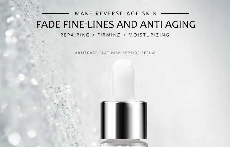 ARTISCARE Nicotinamide + Platinum + 24k Gold Six Peptides Serum 3pcs Moisturizing Smoothing Essence for Face Care - Chrissy's Eye