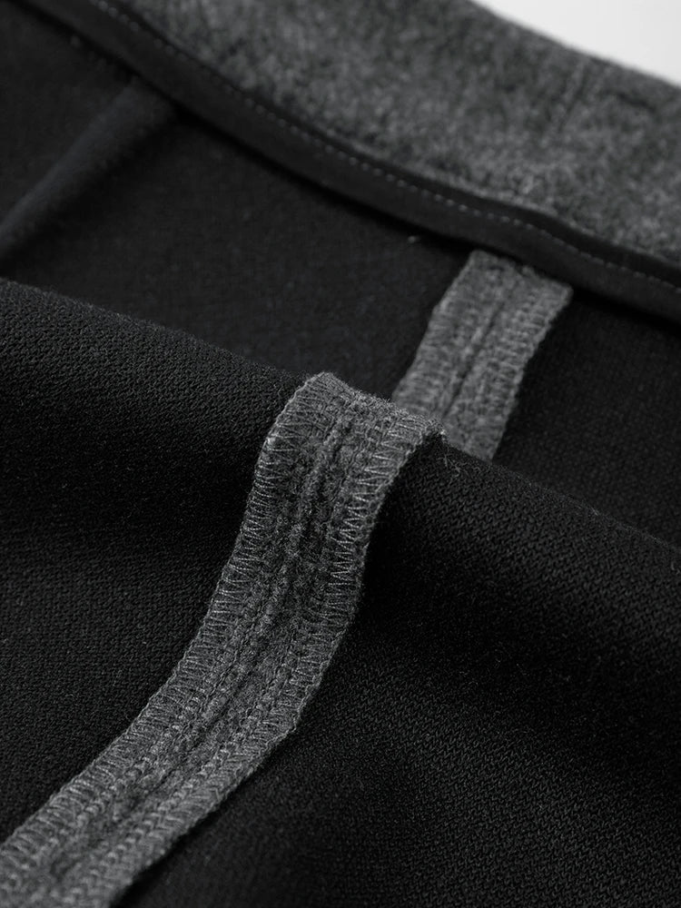 Women's 2025 Winter Thick Wool Blend Shorts - Korean High Waisted Slimming Bodycon 3/4 Booty Shorts - Chrissy's Eye