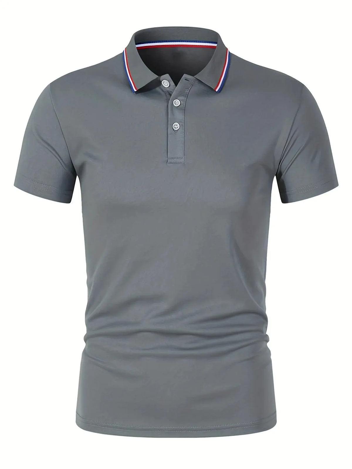 Men's Summer Casual Breathable Comfortable Polo Shirt Men's Solid Color High Quality Short Sleeve T-Shirt - Chrissy's Eye