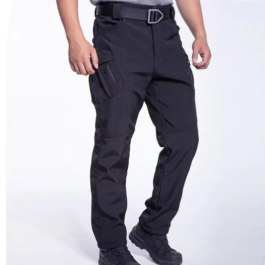 Tactical Military Men Winter Autumn Fleece Waterproof Cargo Pants Hiking Camping Softshell Climbing Casual Warm Combat Trousers - Chrissy's Eye