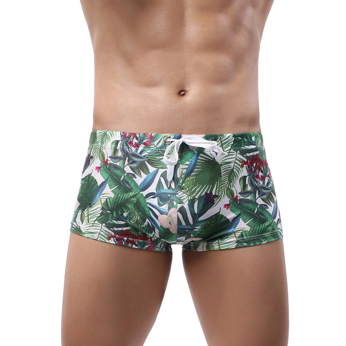 Men's Swimming Boxers, Shorts, Swimsuit, Low Waist Swim Trunks - Chrissy's Eye