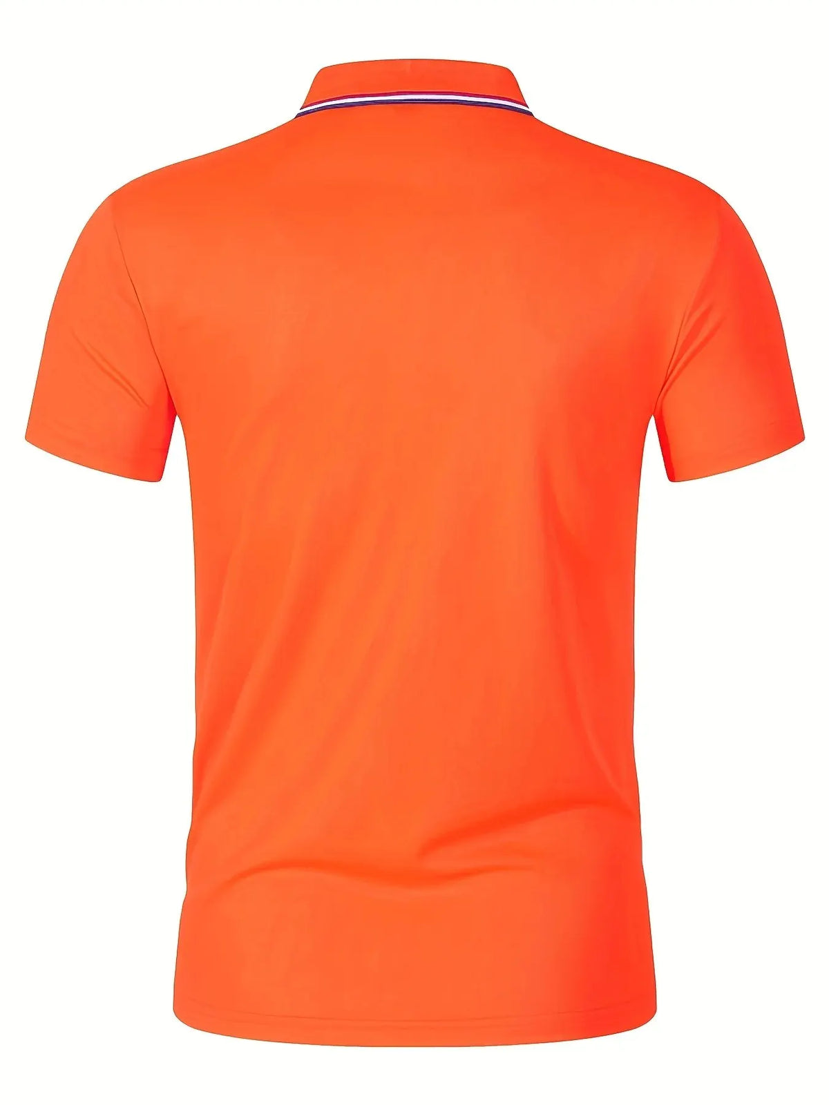 Men's Summer Casual Breathable Comfortable Polo Shirt Men's Solid Color High Quality Short Sleeve T-Shirt - Chrissy's Eye