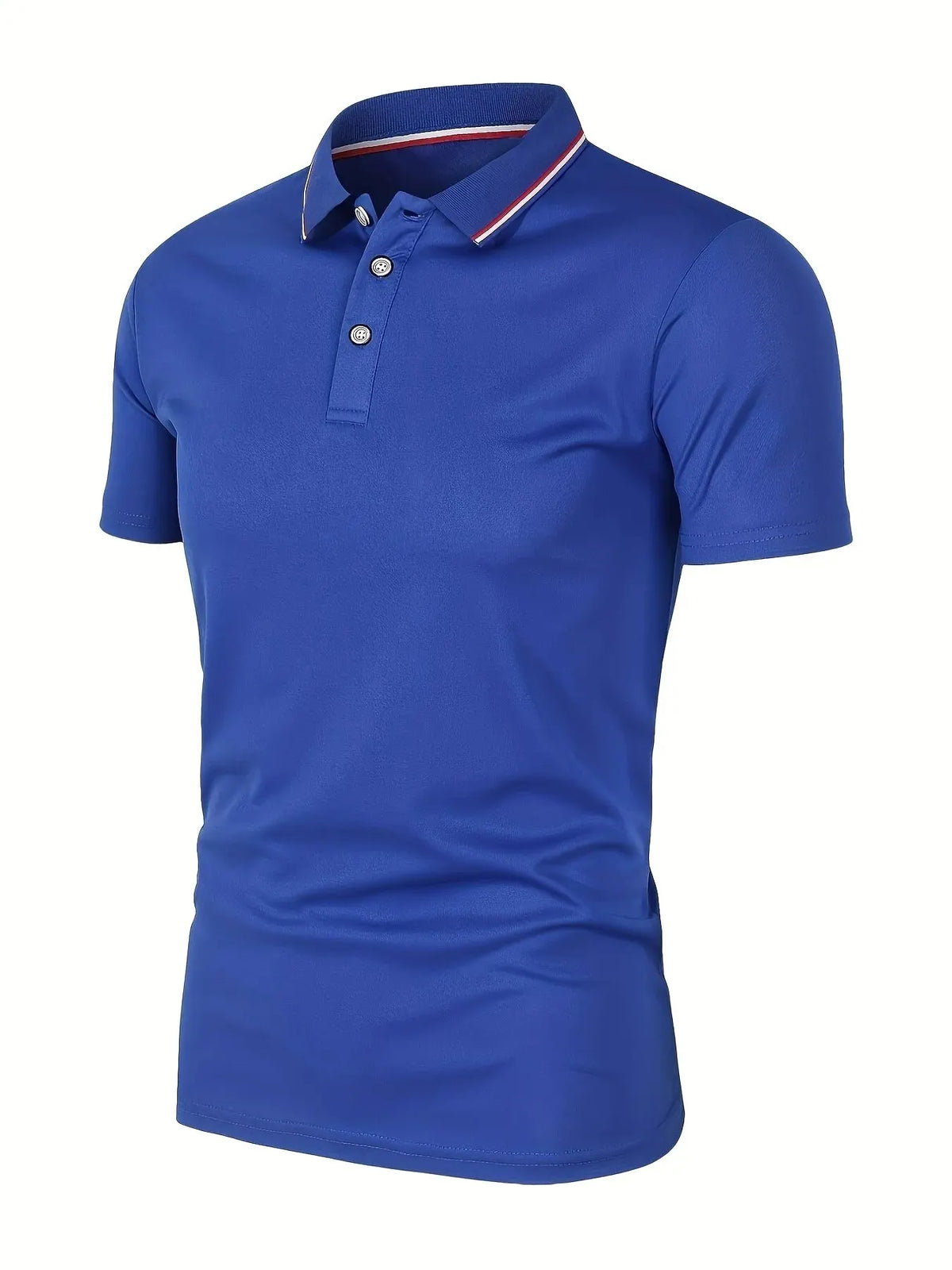Men's Summer Casual Breathable Comfortable Polo Shirt Men's Solid Color High Quality Short Sleeve T-Shirt - Chrissy's Eye