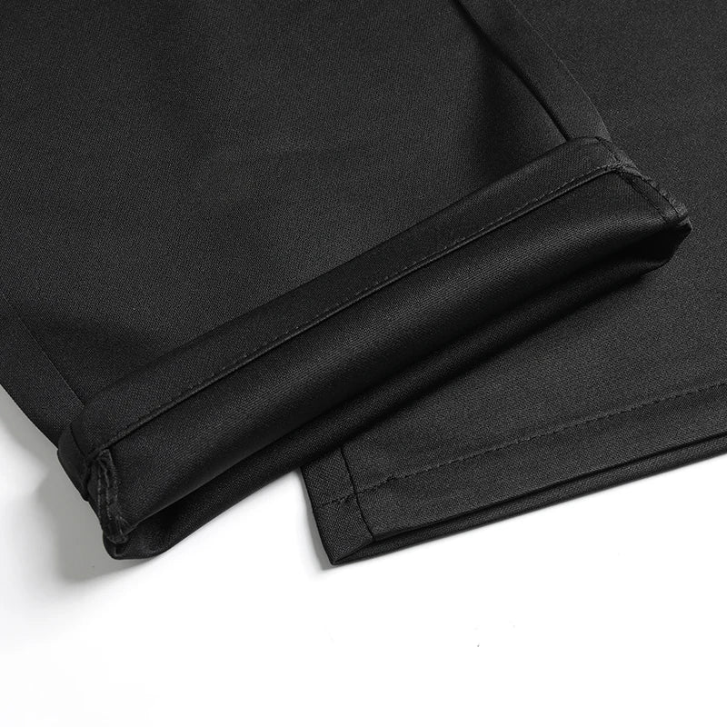 29-42 Men's Summer Pants Thin Straight Stretch Casual Pants with No Trace No Ironing Fabric Silky and Cool Feeling - Chrissy's Eye
